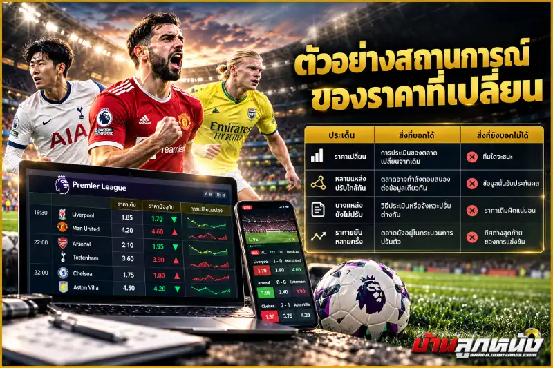 ราคาต่อรองบอลพรีเมียร์ลีก
